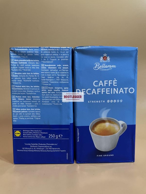 Кава мелена Bellarom Decaffeinato 250г (без кофеїну)