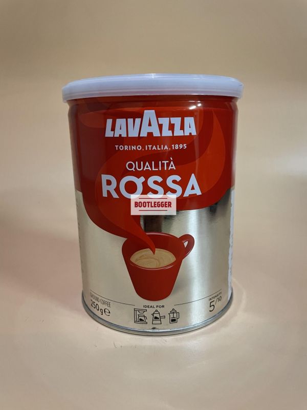 Кава мелена Lavazza Qualita Rossa 250г в банці