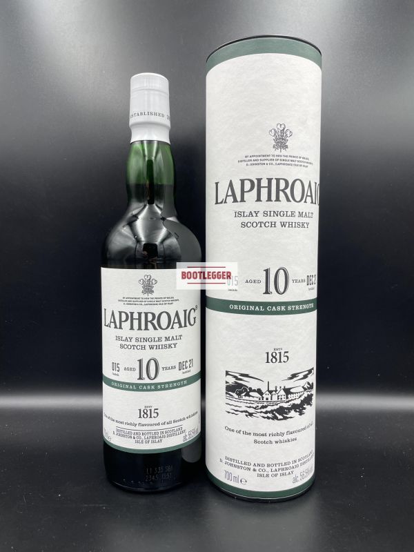Laphroaig 10 Years Old 0,7л Cask Strength Batch 015