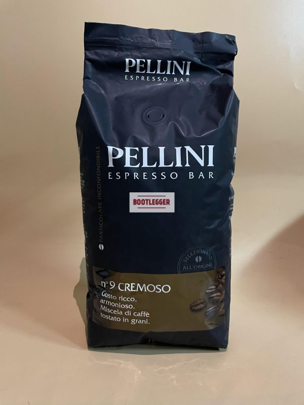 Кава в зернах Pellini Espresso Bar N 9 Cremoso 1кг