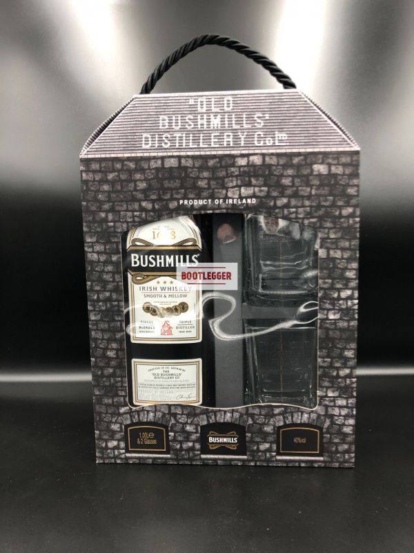 Bushmills Original with Glasses 1л