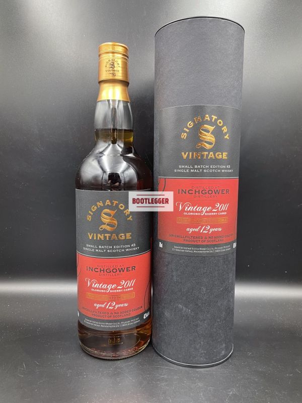 Inchgower Signatory Small Batch 2011 12 Year Old 0,7л