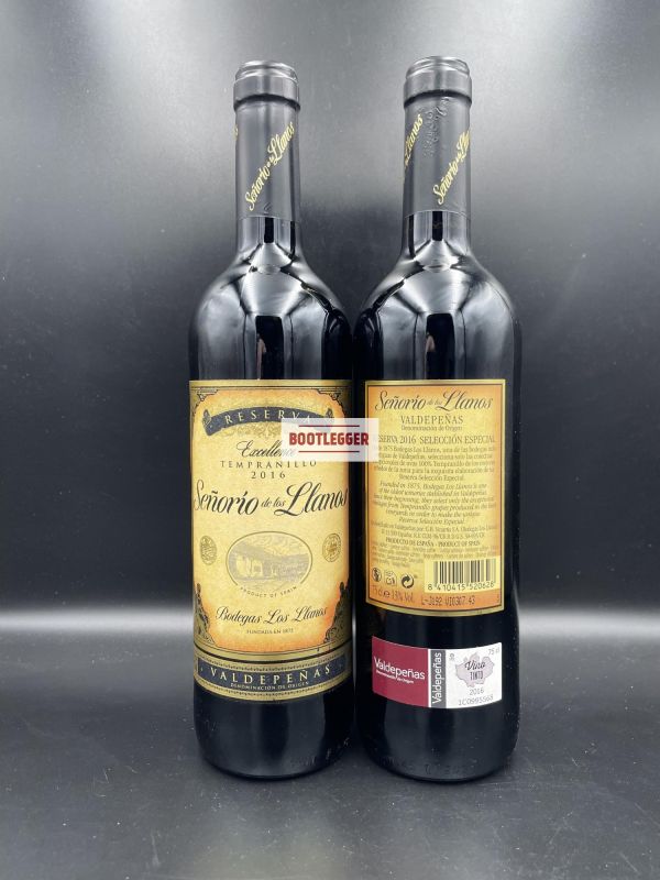Senorio de los Llanos Valdepenas 2016 0,75л