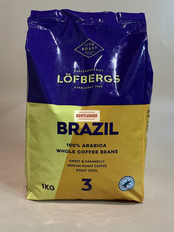 Кава в зернах Lofbergs Brazil 1кг