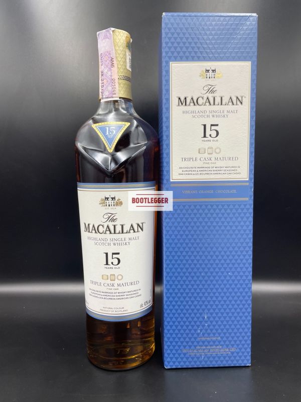 Macallan 15 Years Old Triple Cask 0,7л