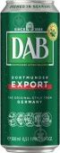 Пиво Dab светлое фильтрованное 5% 0,5л