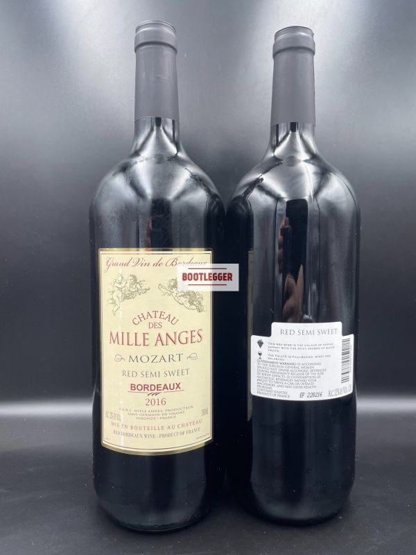 Bordeaux Des Mille Anges Red, 2016, 1,5л