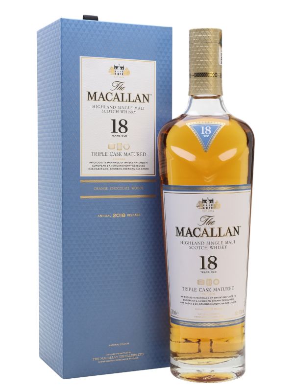 Macallan 18 Years Old Triple Cask 0,7л