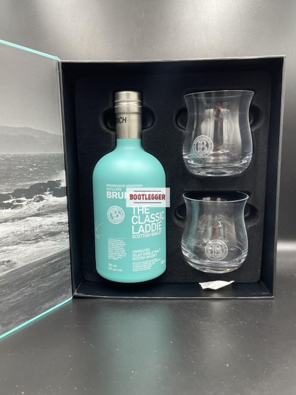 Bruichladdich Classic Laddie Scottish Barley+ 2 Glasses 0,7л