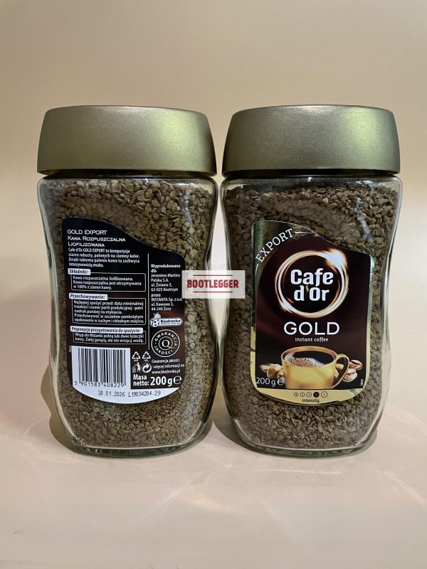 Кава розчинна Cafe d`Or Gold Export 200г