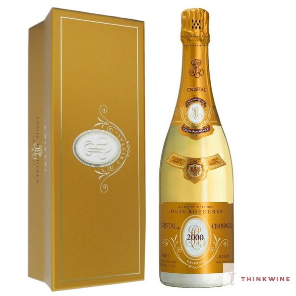 Louis Roederer Cristal Rose, Reims, Champagne, France, 2000