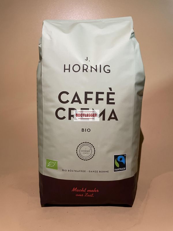 Кава в зернах J. Hornig Caffe Crema Bio 1кг