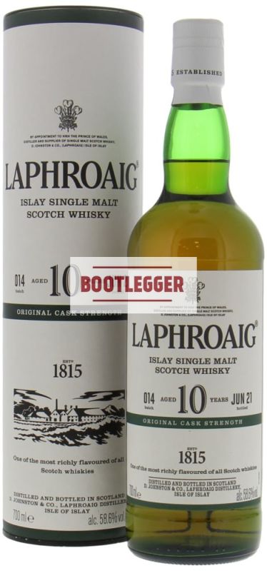 Laphroaig 10 Year Old Cask Strength Batch 14 0,7л