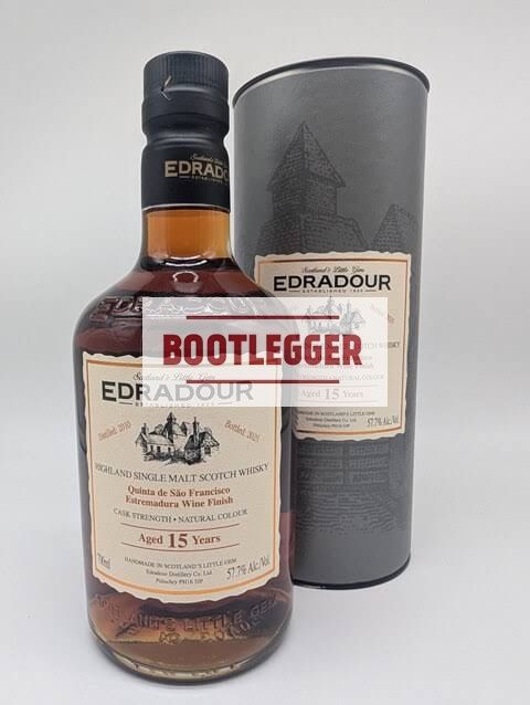 Edradour 15 Years 2010/2025 Quinta de Sao Francisco Estremadura Wine Casks Finish 0,7л