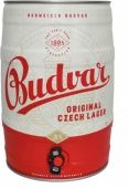 Пиво Budweiser Budvar светлое фильтрованное 5% 5л
