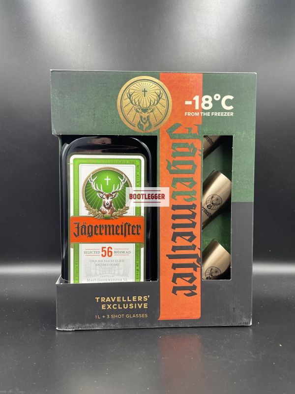 Jagermeister 0,7л+2 температурных шота
