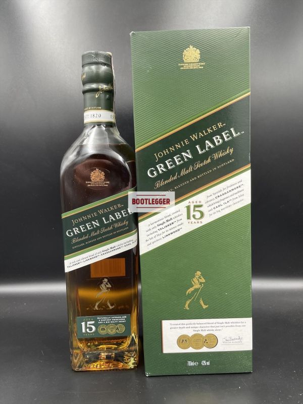 Johnnie Walker Green Label 15 Years Old 0,7л