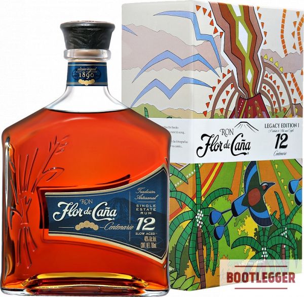 Flor de Cana Centenario 12 Years Old 1л