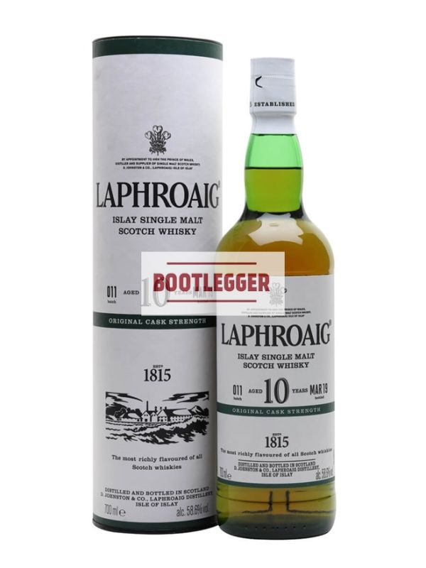 Laphroaig 10 Year Old Cask Strength Batch 011 0,7л